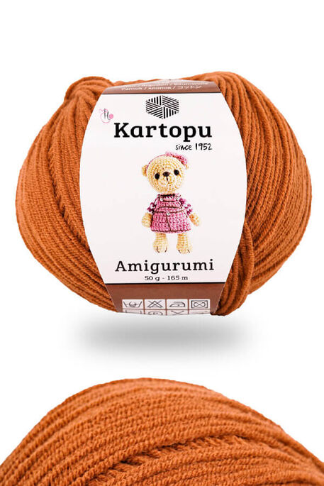 Kartopu Yarn - KARTOPU AMİGURUMİ K1834 Bakır