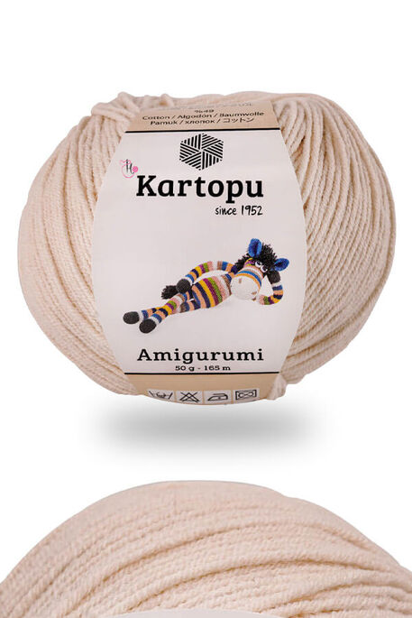 Kartopu Yarn - KARTOPU AMİGURUMİ K354 Mantar Beji