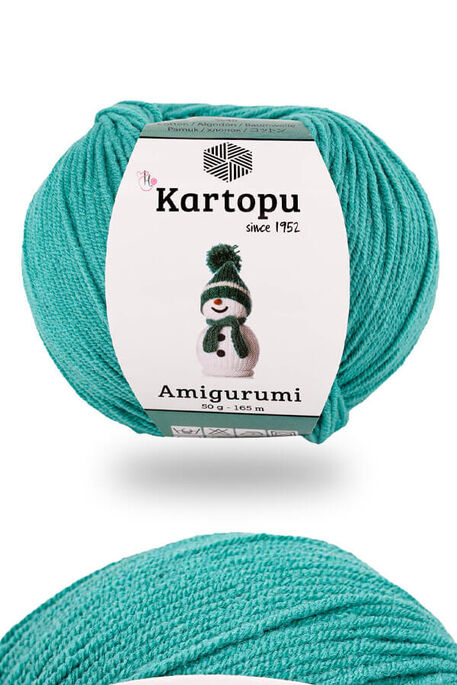 Kartopu Yarn - KARTOPU AMİGURUMİ K418 Yeşim