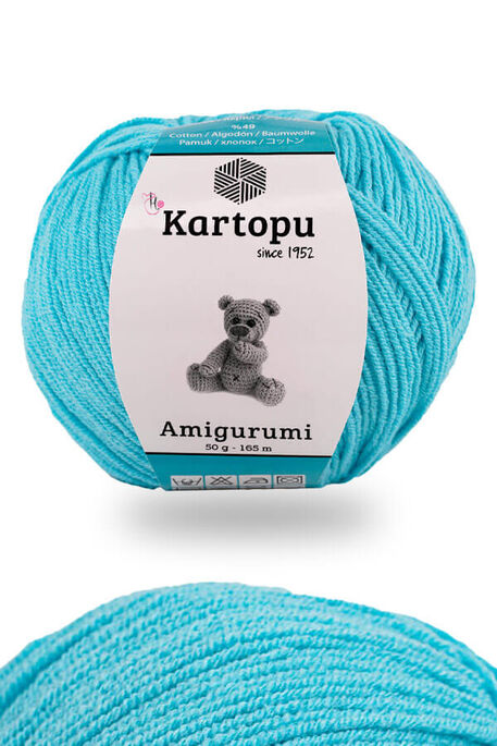 Kartopu Yarn - KARTOPU AMİGURUMİ K516 Turkuaz