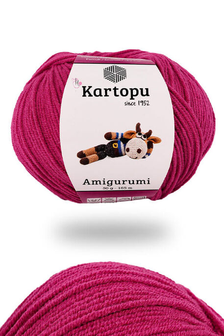 Kartopu Yarn - KARTOPU AMİGURUMİ K734 Fuşya