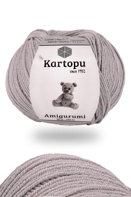 Kartopu Yarn - KARTOPU AMİGURUMİ K991 Gri