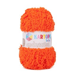 Kartopu Yarn - KARTOPU ANAKUZUSU KNİTTİNG YARN K210 Orange