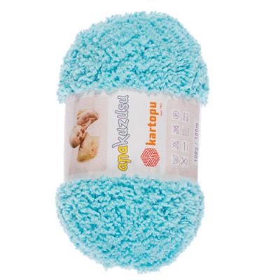 Kartopu Yarn - KARTOPU ANAKUZUSU KNİTTİNG YARN K502 Baby Blue