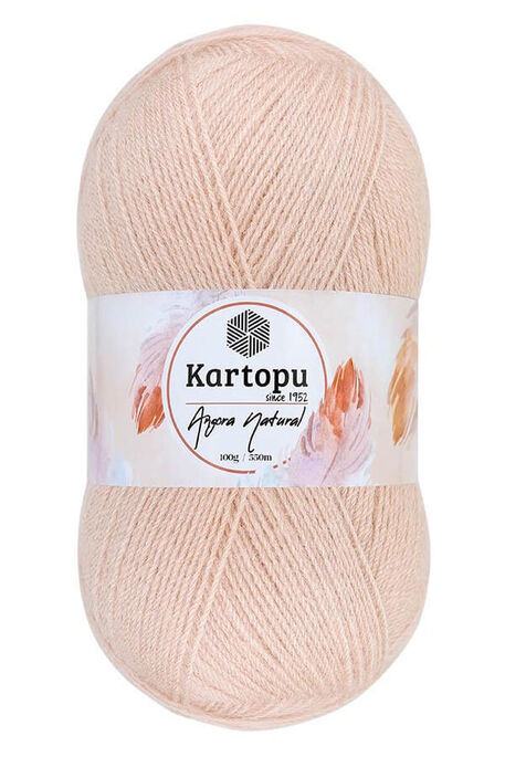 Kartopu Yarn - KARTOPU ANGORA NATUREL K1873 Şampanya