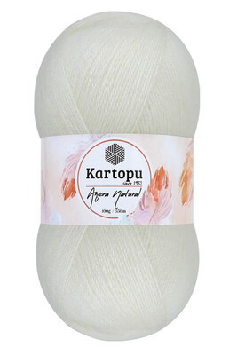 Kartopu Yarn - KARTOPU ANGORA NATUREL YARN K013