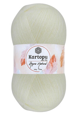 Kartopu Yarn - KARTOPU ANGORA NATUREL YARN K025