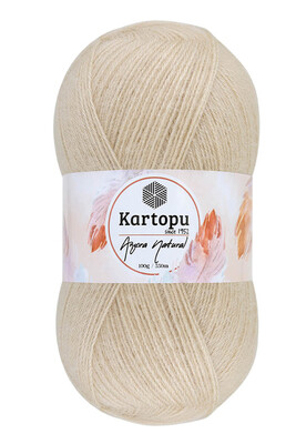 Kartopu Yarn - KARTOPU ANGORA NATUREL YARN K855