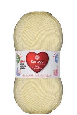 Kartopu Yarn - KARTOPU BABY LOVE&CARE YARN K036 LEMONADE