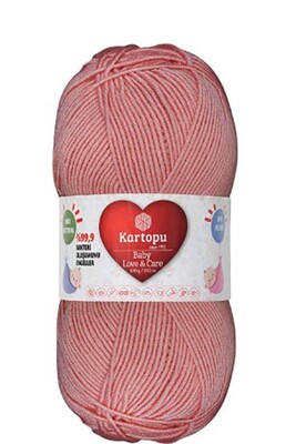 Kartopu Yarn - KARTOPU BABY LOVE&CARE YARN K258 SALMON