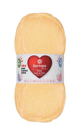 Kartopu Yarn - KARTOPU BABY LOVE&CARE YARN K275 MUSTARD BREEZE