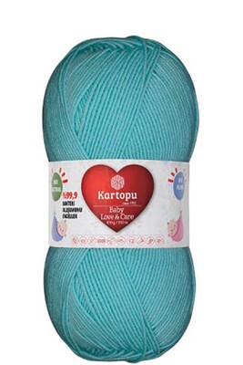 Kartopu Yarn - KARTOPU BABY LOVE&CARE YARN K502 SKY BLUE