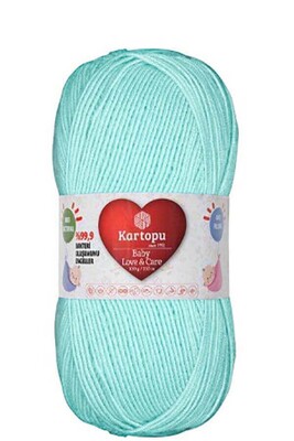 Kartopu Yarn - KARTOPU BABY LOVE&CARE YARN K565 ICE BLUE