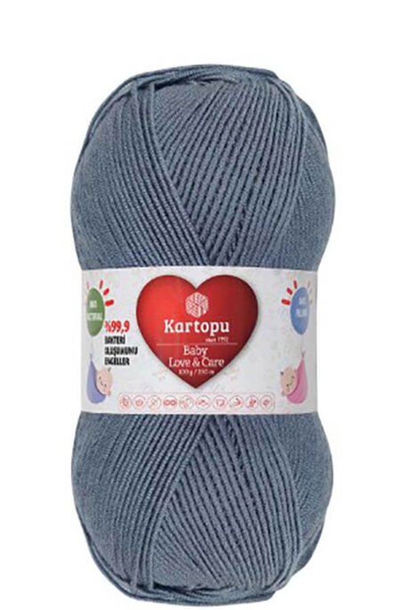 Kartopu Yarn - KARTOPU BABY LOVE&CARE YARN K571 JEANS