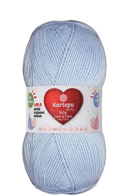 Kartopu Yarn - KARTOPU BABY LOVE&CARE YARN K580 BABY BLUE