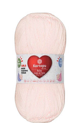 Kartopu Yarn - KARTOPU BABY LOVE&CARE YARN K752 POWDER PINK