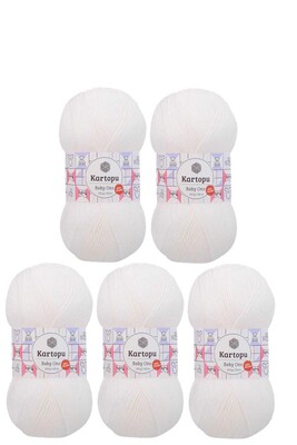 Kartopu Yarn - KARTOPU BABY ONE 5 Lİ PAKET YARN K010