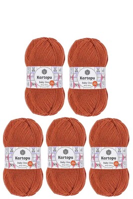 Kartopu Yarn - KARTOPU BABY ONE 5 Lİ PAKET YARN K1210