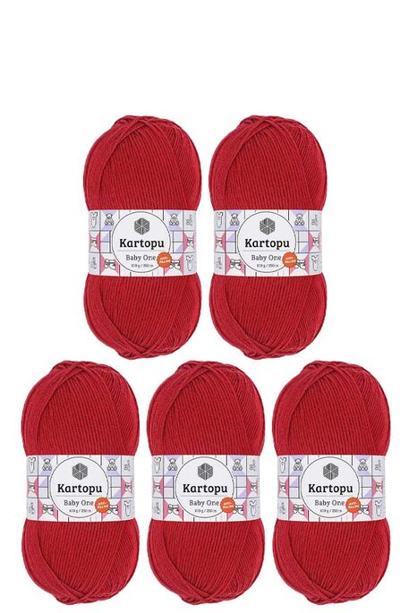 Kartopu Yarn - KARTOPU BABY ONE 5 Lİ PAKET YARN K125