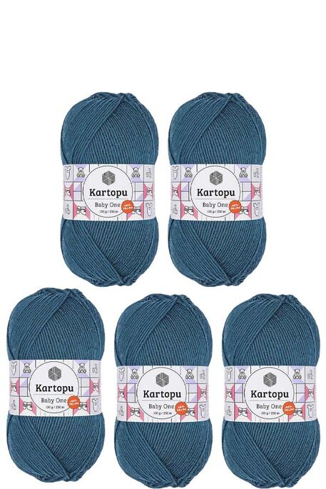 Kartopu Yarn - KARTOPU BABY ONE 5 Lİ PAKET YARN K1467