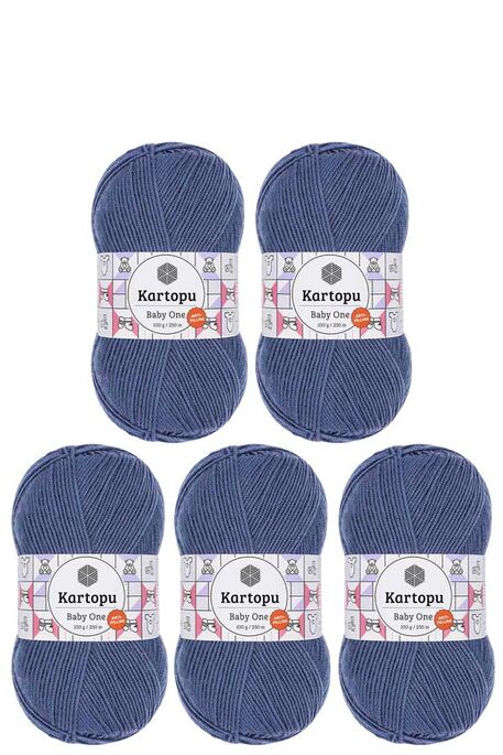 Kartopu Yarn - KARTOPU BABY ONE 5 Lİ PAKET YARN K1533