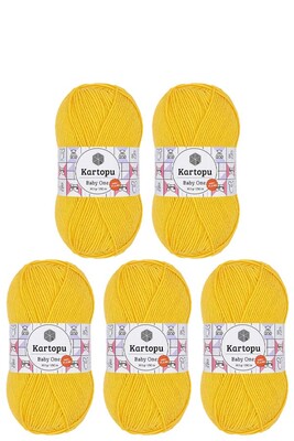 Kartopu Yarn - KARTOPU BABY ONE 5 Lİ PAKET YARN K154