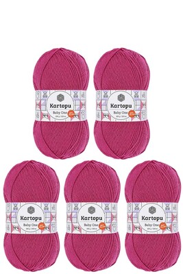 Kartopu Yarn - KARTOPU BABY ONE 5 Lİ PAKET YARN K245