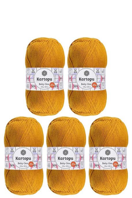 Kartopu Yarn - KARTOPU BABY ONE 5 Lİ PAKET YARN K313