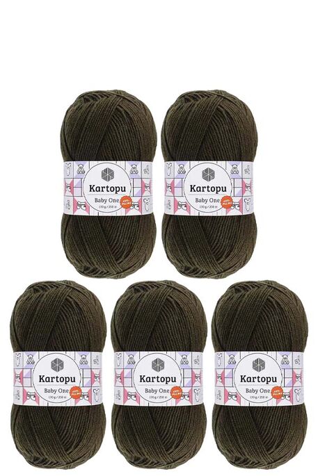 Kartopu Yarn - KARTOPU BABY ONE 5 Lİ PAKET YARN K478