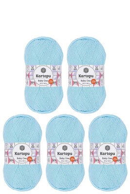 Kartopu Yarn - KARTOPU BABY ONE 5 Lİ PAKET YARN K502