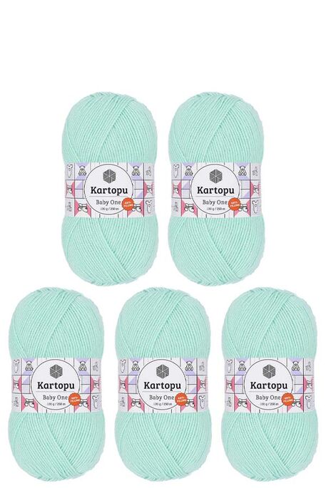 Kartopu Yarn - KARTOPU BABY ONE 5 Lİ PAKET YARN K507