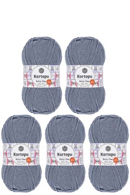 Kartopu Yarn - KARTOPU BABY ONE 5 Lİ PAKET YARN K571