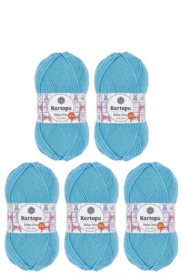 Kartopu Yarn - KARTOPU BABY ONE 5 Lİ PAKET YARN K576