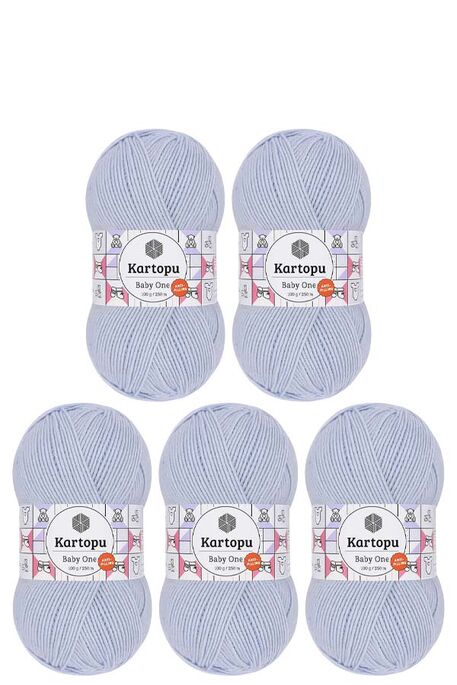 Kartopu Yarn - KARTOPU BABY ONE 5 Lİ PAKET YARN K580