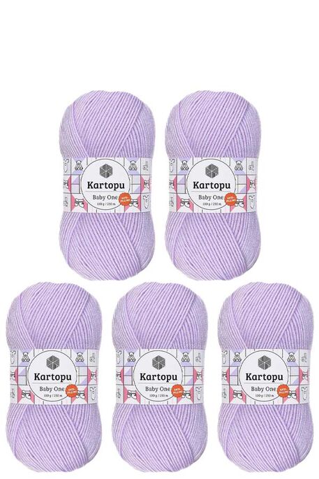 Kartopu Yarn - KARTOPU BABY ONE 5 Lİ PAKET YARN K706