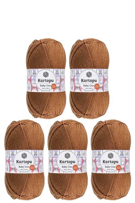 Kartopu Yarn - KARTOPU BABY ONE 5 Lİ PAKET YARN K846