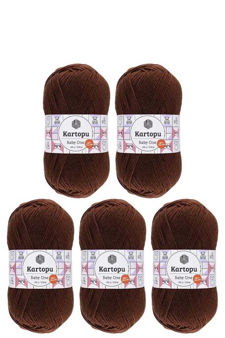 Kartopu Yarn - KARTOPU BABY ONE 5 Lİ PAKET YARN K890