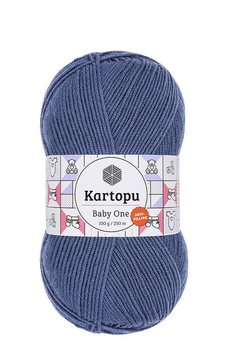 KARTOPU - KARTOPU BABY ONE K1533 Denim