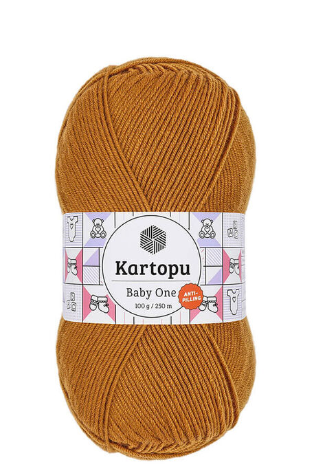 KARTOPU - KARTOPU BABY ONE K1854 Hardal