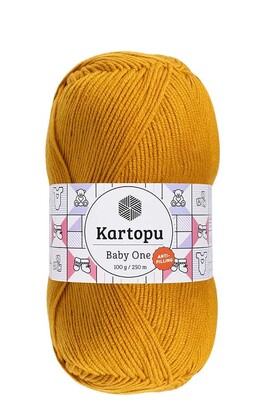 Kartopu Yarn - KARTOPU BABY ONE K313 Hardal