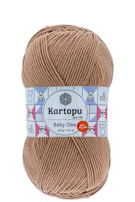 Kartopu Yarn - KARTOPU BABY ONE K847 Kapiçino