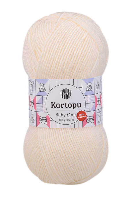 Kartopu Yarn - KARTOPU BABY ONE YARN K025 Cream