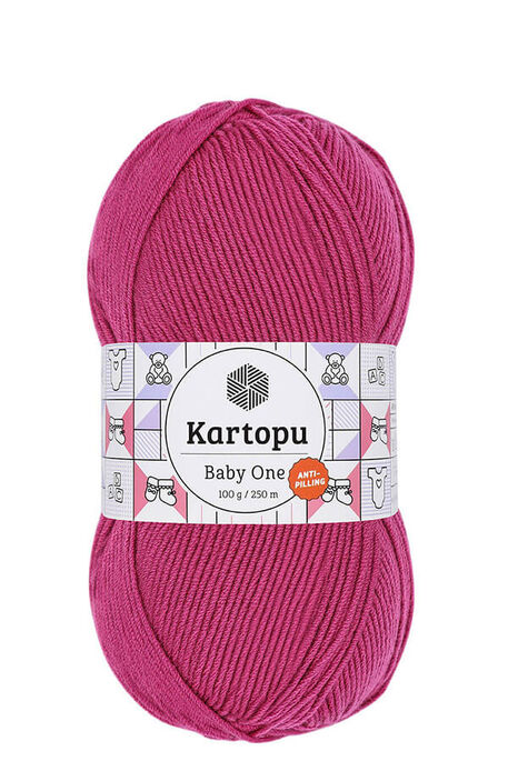 Kartopu Yarn - KARTOPU BABY ONE YARN K245 FUCHIA