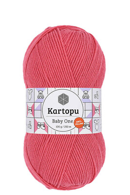 Kartopu Yarn - KARTOPU BABY ONE YARN K254 DARK PINK