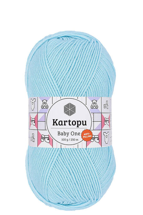 Kartopu Yarn - KARTOPU BABY ONE YARN K502 Sky Blue