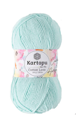 Kartopu Yarn - KARTOPU COTTON LOVE K547 LIGHT MINT