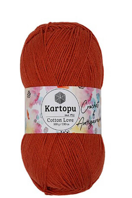 Kartopu Yarn - KARTOPU COTTON LOVE YARN K269 TAN