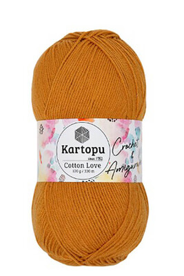 Kartopu Yarn - KARTOPU COTTON LOVE YARN K355 MUSTARD