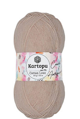 Kartopu Yarn - KARTOPU COTTON LOVE YARN K793 HONEY FOAM