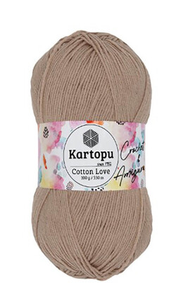 Kartopu Yarn - KARTOPU COTTON LOVE YARN K850 BEIGE